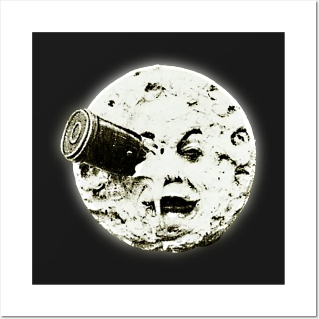 Man in the moon Wall Art by lavdog